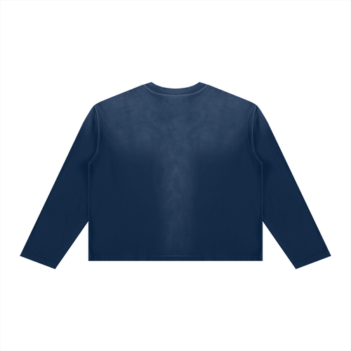 Solitude Long Sleeve Tee (NAVY BLUE)