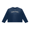 Solitude Long Sleeve Tee (NAVY BLUE)