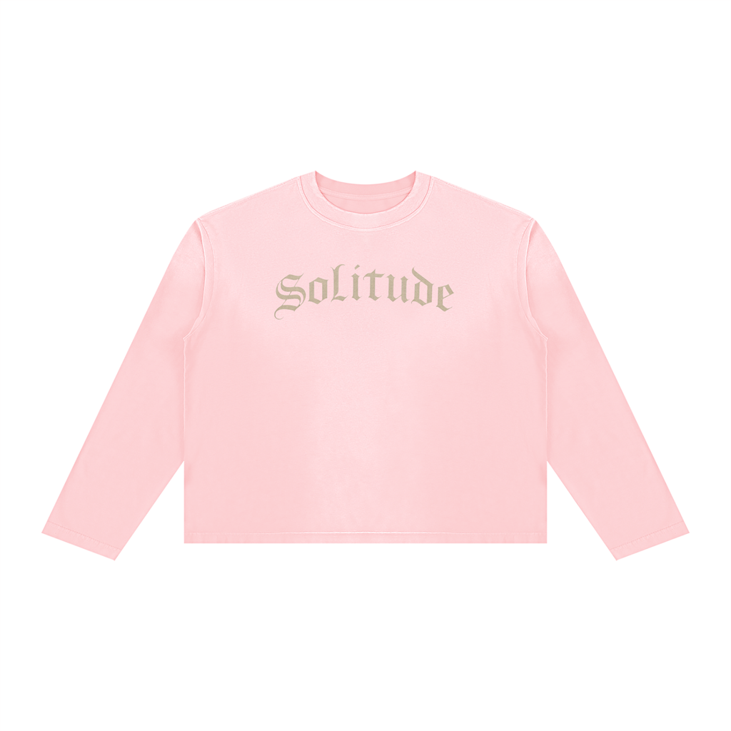 Solitude Long Sleeve Tee (ROSEWATER)