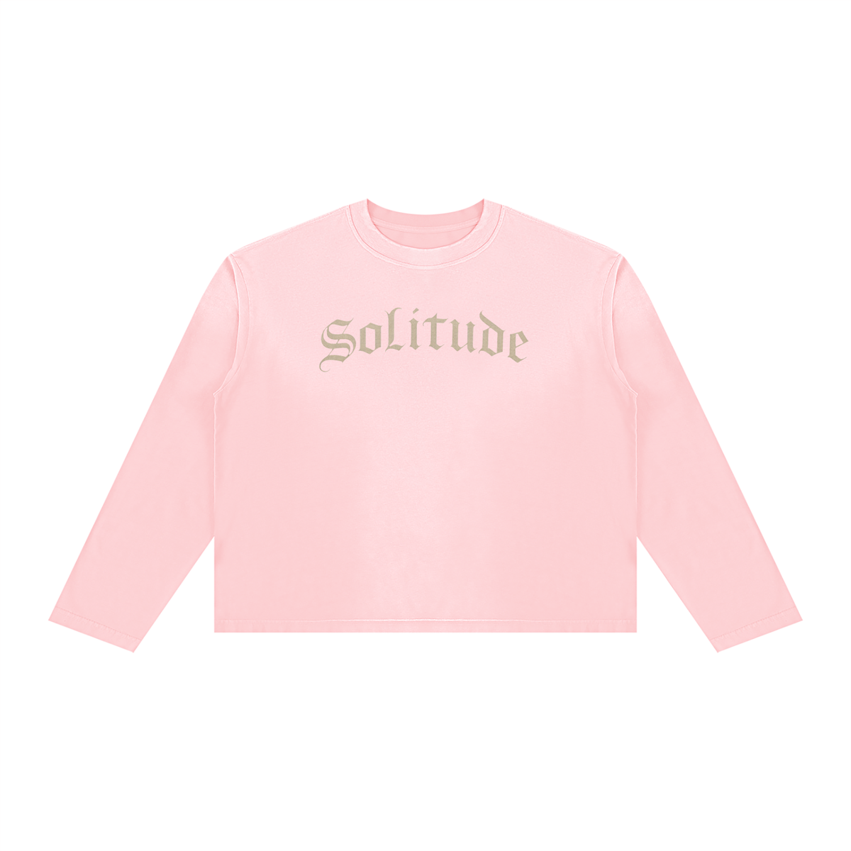 Solitude Long Sleeve Tee (ROSEWATER)